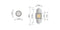Stedi Festoon 28mm Led Bulbs (Pair) LEDCONV-SJ-28MM