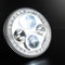 Stedi 7inch Iris Chrome LED Headlight - LEDMOTO-IRIS-7
