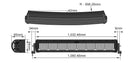 Stedi Curved 40.5 Inch ST2K Super Drive 16 LED Light Bar - LEDST2K-40-16L