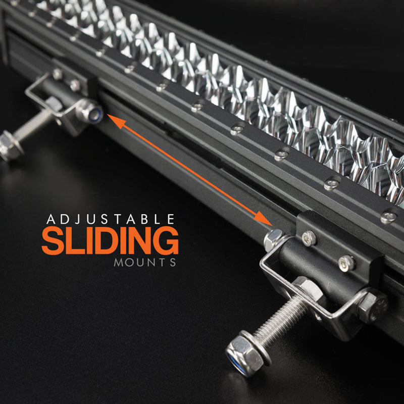 Stedi 14 Inch ST4K 24 LED Double Row Light Bar - LEDST4K-14-24L