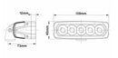 Stedi 25W Slim LED Flood Light - LEDWORK-25W-BLK