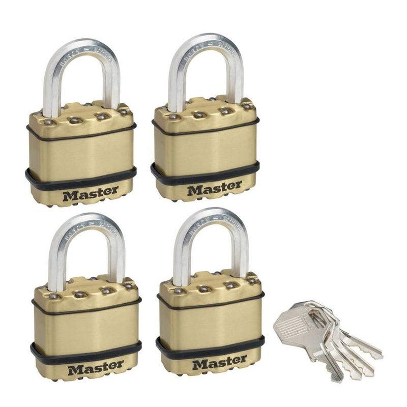 Master Lock Padlock Excell Lam 45mm 25mm Sh 4p - M1BQAU