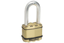 Master Lock Padlock Excell Lam 50mm 9-51mm Shk - M5BDLHAU