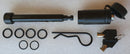 Mister Hitches Locking Hitch Pin Black E-coat 2 Pin Holes W/clip Round Sec Keys MHPL6