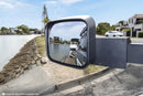 MSA Towing Mirrors Ford Ranger-chrome. 2012-current. Chrome, Electric, Heated, Indicators TM603