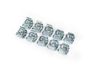 Rhino Rack M6 CAGE NUT PANEL 8 - MECH GAL (BP 10) N017-BP