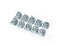 Rhino Rack M6 CAGE NUT PANEL 8 - MECH GAL (BP 10) N017-BP