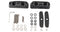 Rhino Rack RCP Roof Rack Base Kit (x2)120 Prado (Middle) RCP03M-BK