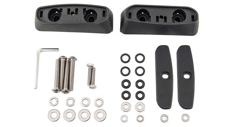 Rhino Rack RCP Roof Rack Base Kit (x2)120 Prado (Rear) RCP03R-BK – Car ...