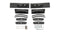 Rhino Rack RCP Roof Rack Base Kit (x4)Honda CRV 07-12 RCP15-BK
