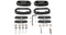 Rhino Rack RCP Roof Rack Base KIT PATROL Y62 11/12- (2) MIDDLE RCP28M-BK