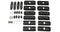 Rhino Rack RCP Roof Rack Base Kit (x4) RCP48-BK