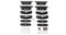 Rhino Rack RCP Roof Rack Base Kit (x4) HONDA CRV 2017- RCP60-BK
