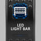 Stedi Rocker Switch For 4x4 LED Light bar Back Lit Blue - ROKSWCH-BAR