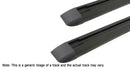 Rhino Rack CANOPY/UTE TRACK SET 1.2 MTR BLACK RTC12