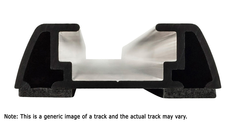 Rhino Rack RTV Track Set 2480 mm Black - RTV248