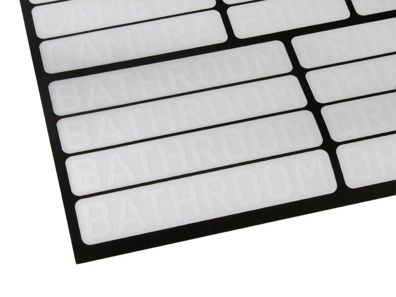 Front Runner Wolf/Cub Pack Campsite Organizing Labels - by Front Runner - SBOX026