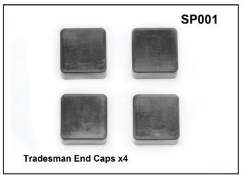 Whispbar Tradesman End Caps x 4 YSP001