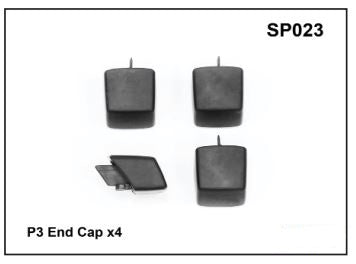 Whispbar P3 End Cap x 4 YSP023