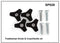 Whispbar Tradesman Knob & Coachbolts x 4 YSP026