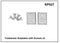 Whispbar Tradesman Nutplates with Screws x 2 YSP027