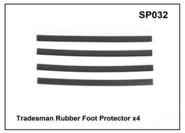 Whispbar Tradesman Rubber Foot Protector x 4 YSP032