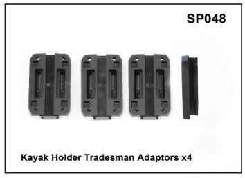 Whispbar Kayak Holder Tradesman Adaptors x 4 YSP048 - Car Racks