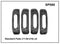 SP080 Roof racks galore Yakima prorack pro rack whispbar spare parts standard pads