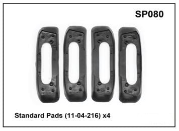 SP080 Roof racks galore Yakima prorack pro rack whispbar spare parts standard pads