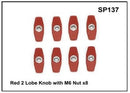 Whispbar 2 Lobe Knob x8 YSP137