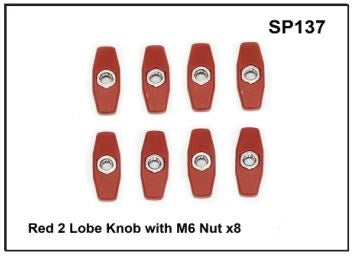Whispbar 2 Lobe Knob x8 YSP137