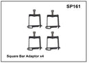 Yakima Square Bar Adaptor x 4 SP161