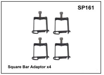 Yakima Square Bar Adaptor x 4 SP161