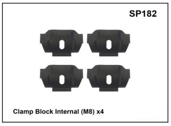 Prorack-Whispbar Clamp Block Internal (M8) x 4 SP182