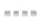 Yakima LNL M6 ALUM CHANNEL NUT KIT x4 SP230