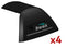Prorack RPL Flush Covers W/Locks x4, New Logo SP243