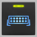Stedi Square Type Push Switch To Suit Stedi Fascia Panels - Light Bar SQUARE-TOY-BAR