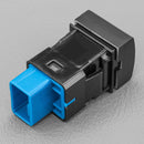 Stedi Square Type Push Switch To Suit Stedi Fascia Panels - Light Bar SQUARE-TOY-BAR