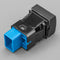 Stedi Square Type Push Switch To Suit Stedi Fascia Panels - Light Bar SQUARE-TOY-BAR