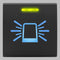 Stedi Square Type Push Switch - Beacon SQUARE-TOY-BEACON