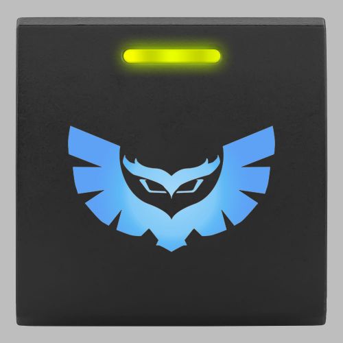 Stedi Square Type Push Switch - STEDI Owl SQUARE-TOY-OWL