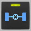 Stedi Square Type Push Switch - Rear Diff Lock SQUARE-TOY-REAR-DIFF