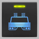 Stedi Square Type Push Switch - Tray Lights SQUARE-TOY-TRAY