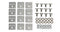 Rhino Rack Vortex Ladder Rack Lock Tabs (12 Pack) SUB0835