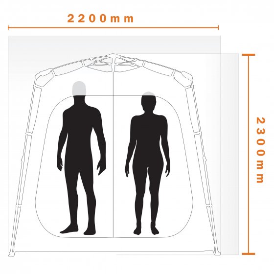 Darche Twin Cube Shower Tent T050801077