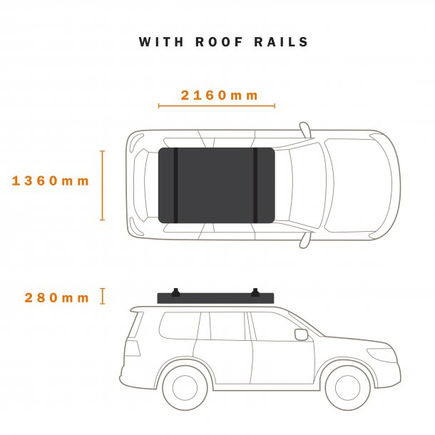 Darche Ridgeback Hard Shell RTT CNVAS T050801554T