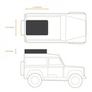 Darche Hi-View Small Roof Top Tent (T050801605D)