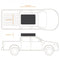 Darche Panorama Small Roof Top Tent (T050801606C)