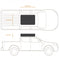 Darche Panorama Medium Roof Top Tent (T050801606D)