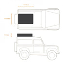 Darche Hi-View Medium Roof Top Tent (T050801621C)